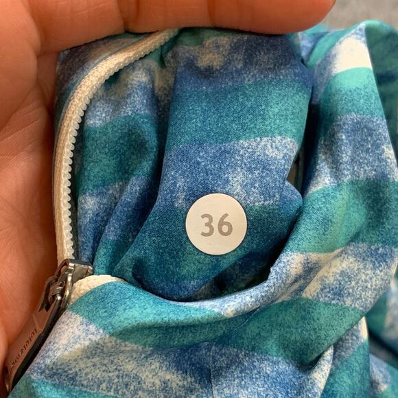 Lululemon Board Shorts Mens 36 Water Camo Lined Current State Fishing Surfing - Picture 6 of 12